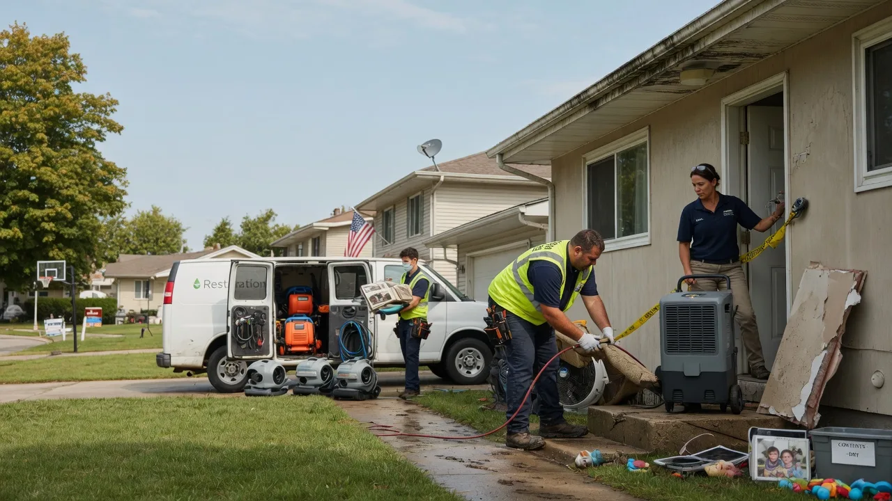 Water Damage Restoration in Mcdermott, OH near me